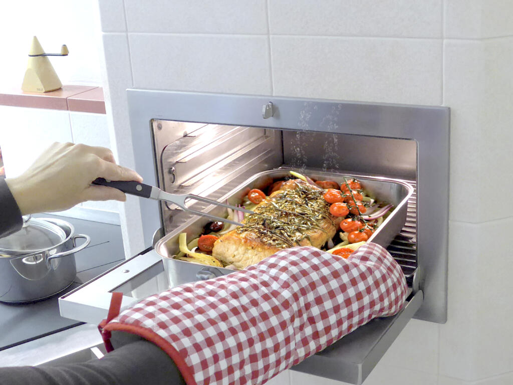 Duftender Braten aus dem Kachelherd