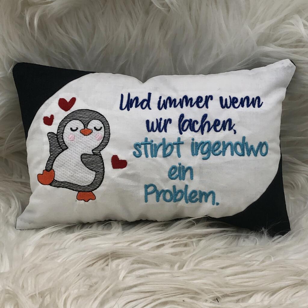 Stickerei gesund und wohl