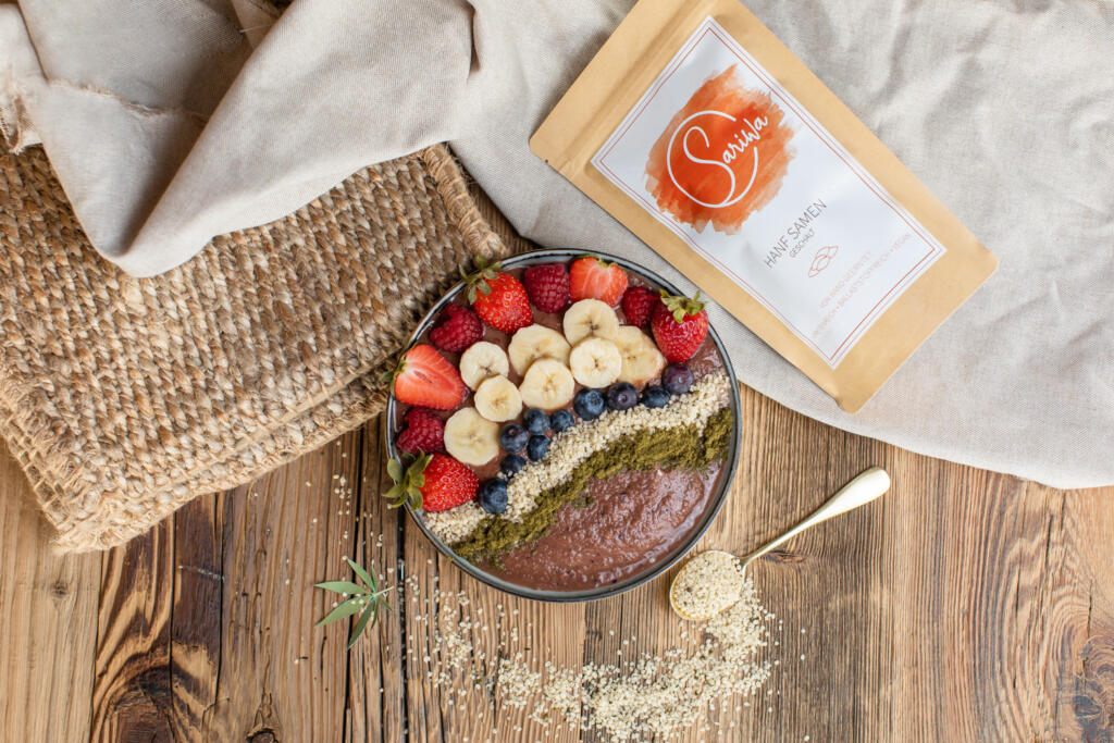 Sariwa- Hanfsamen Hanfbowl