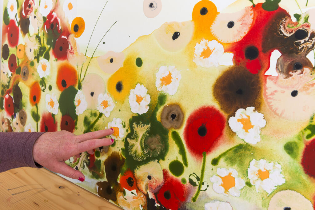 Bilder in verschiedenen Größen und Mustern