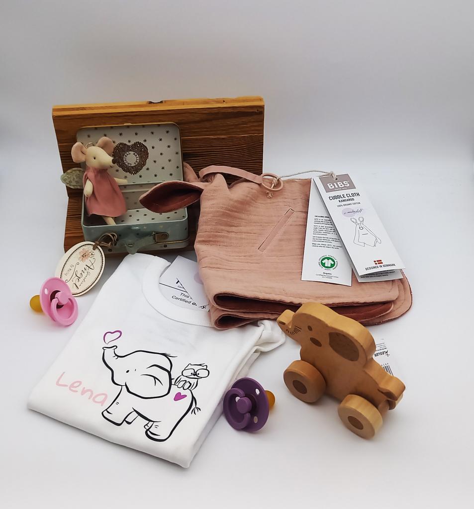 Geschenk zur Geburt, Babyprodukte